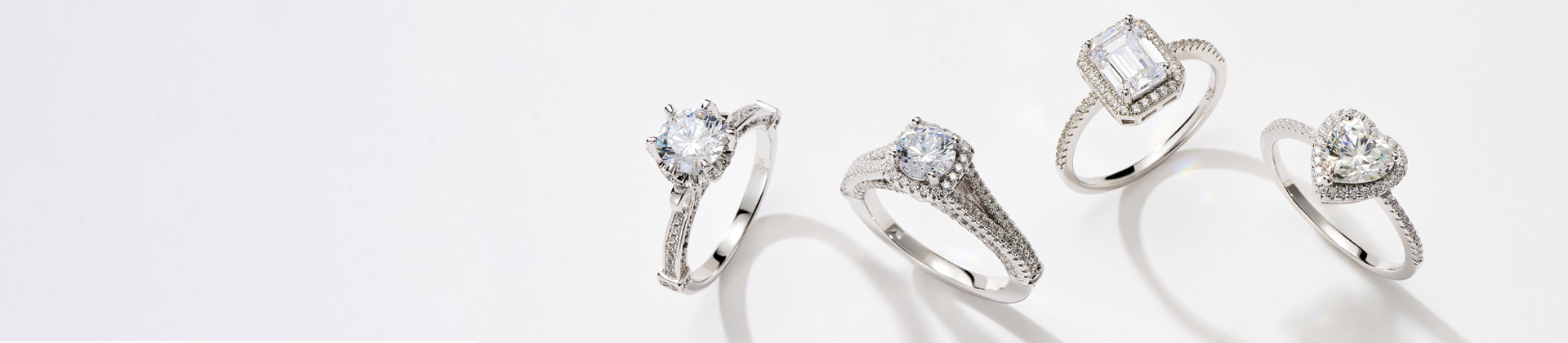 silver diamond jewelry