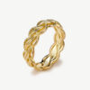 solid gold ring