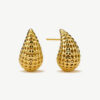solid gold earrings