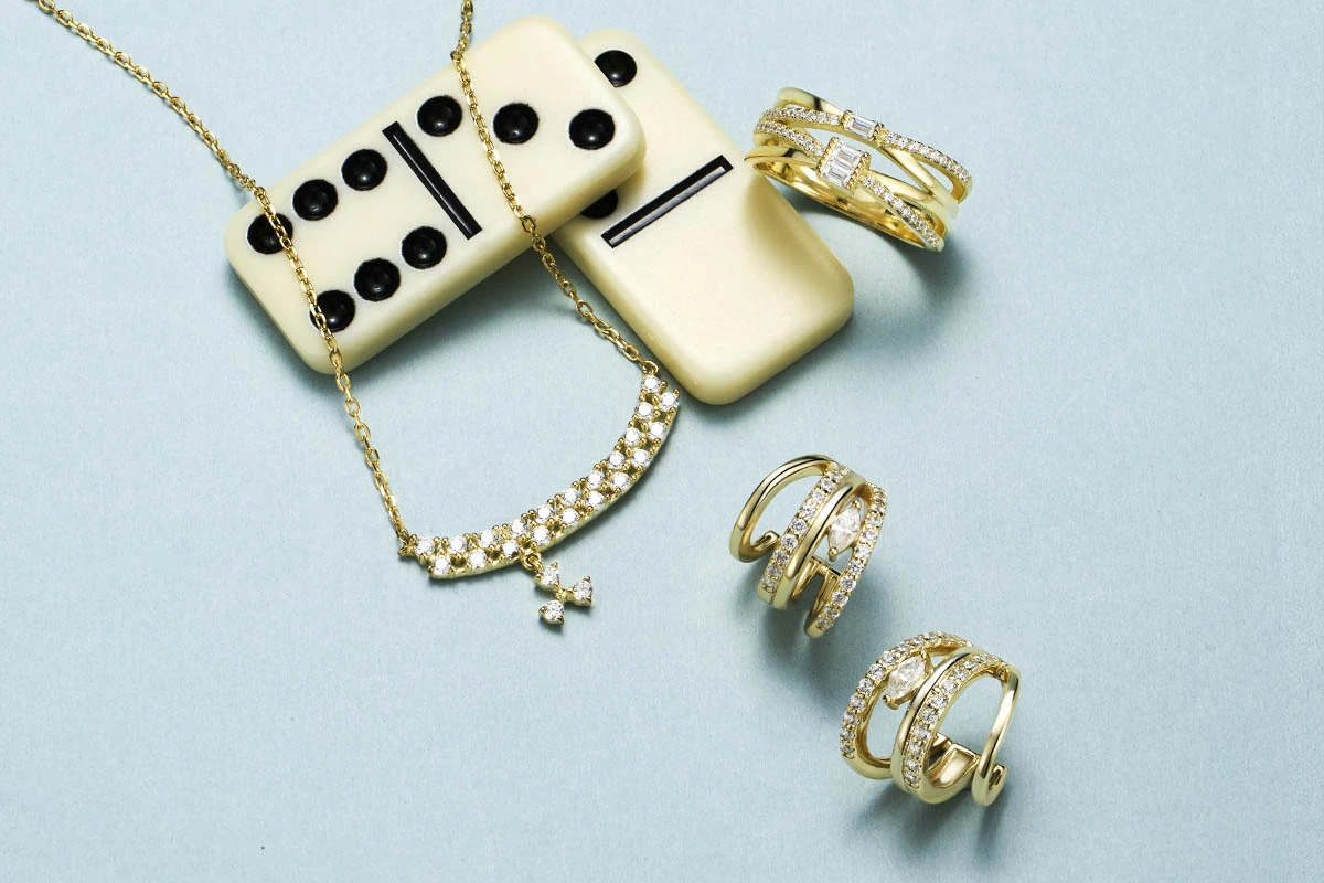 gold plated jewelry collection