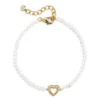 pearl and heart shape bracelet jewelry