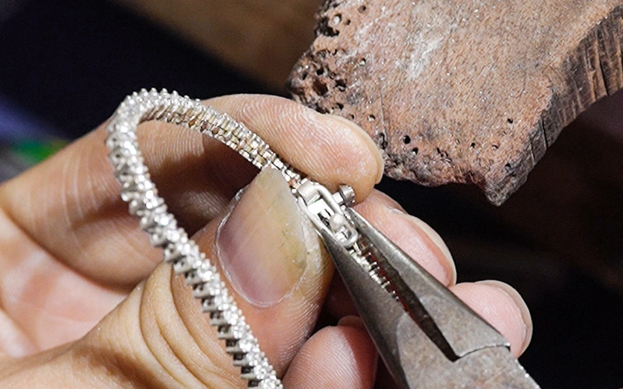 silver bracelet manufacturing